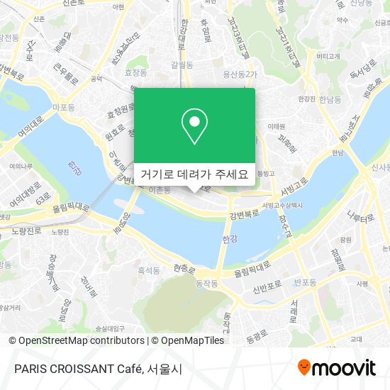 PARIS CROISSANT Café 지도