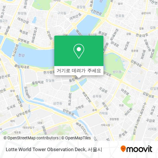 Lotte World Tower Observation Deck 지도