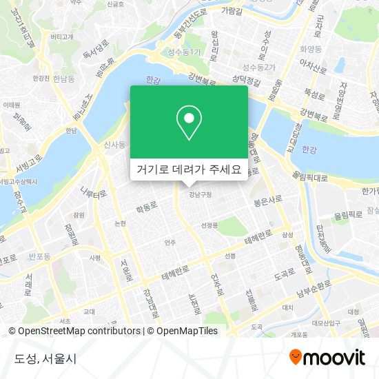 도성 지도
