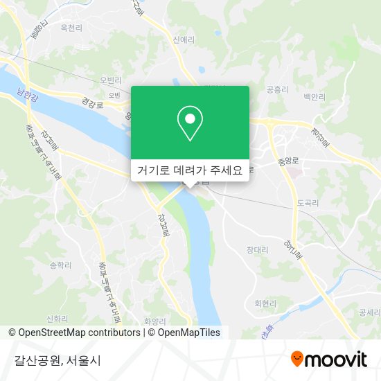 갈산공원 지도