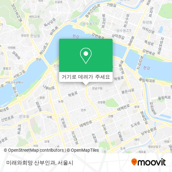 미래와희망 산부인과 지도