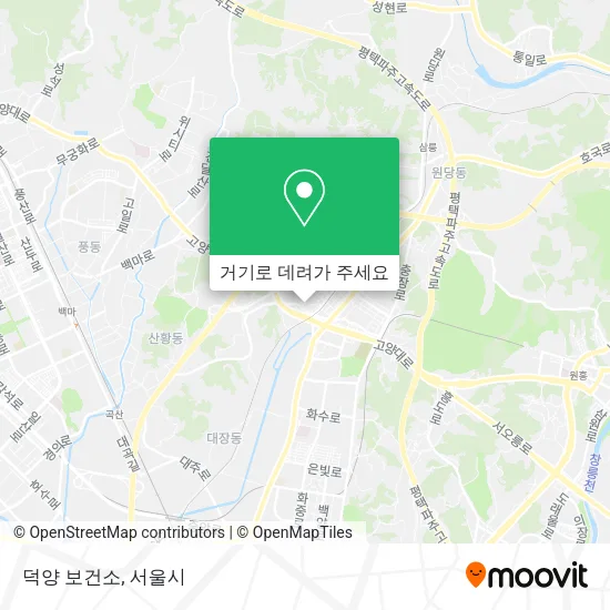 덕양 보건소 지도