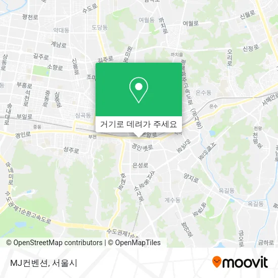 MJ컨벤션 지도