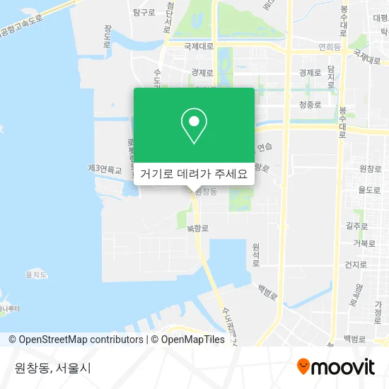 원창동 지도