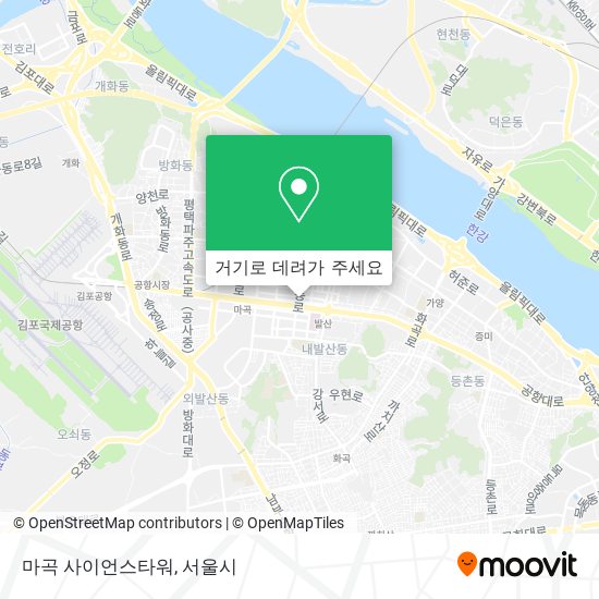 마곡 사이언스타워 지도