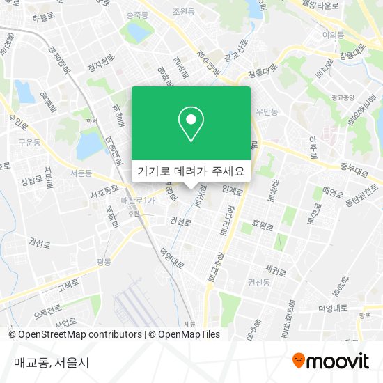 매교동 지도