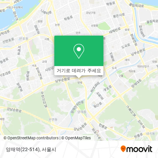 양재역(22-514) 지도