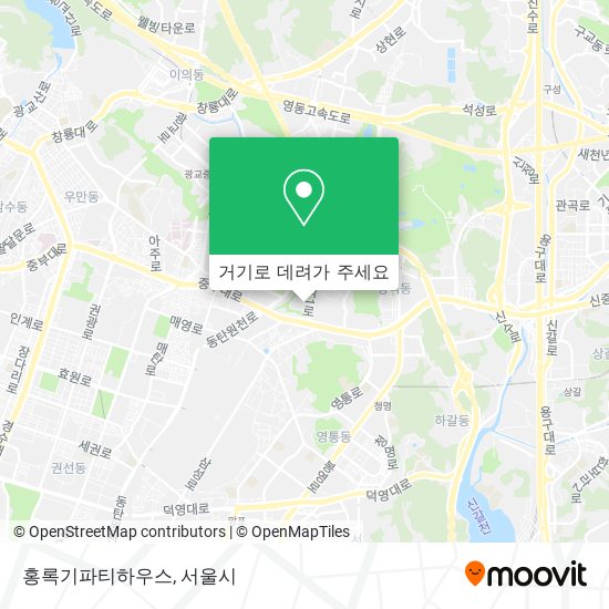 홍록기파티하우스 지도