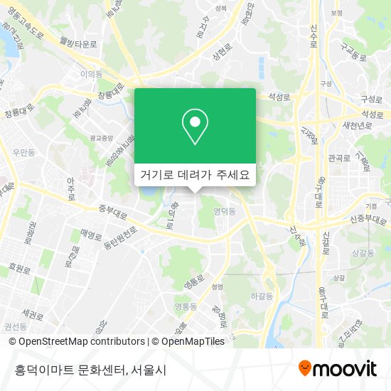 흥덕이마트 문화센터 지도