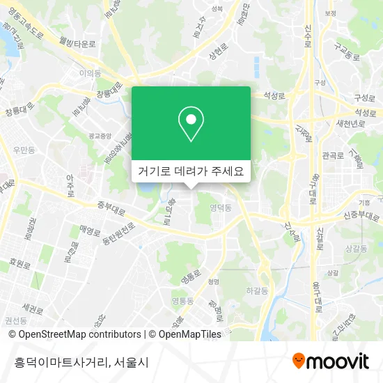 흥덕이마트사거리 지도