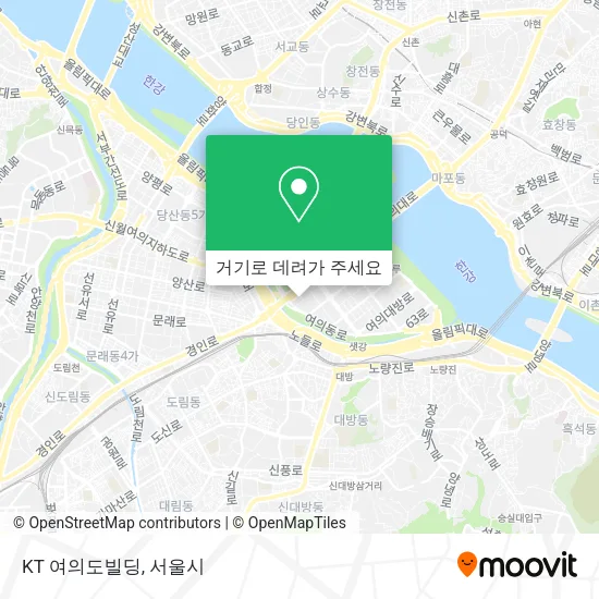 KT 여의도빌딩 지도