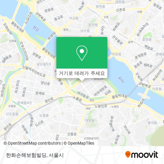 한화손해보험빌딩 지도