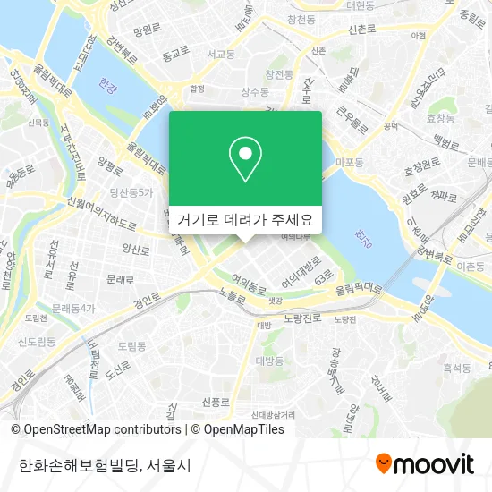 한화손해보험빌딩 지도