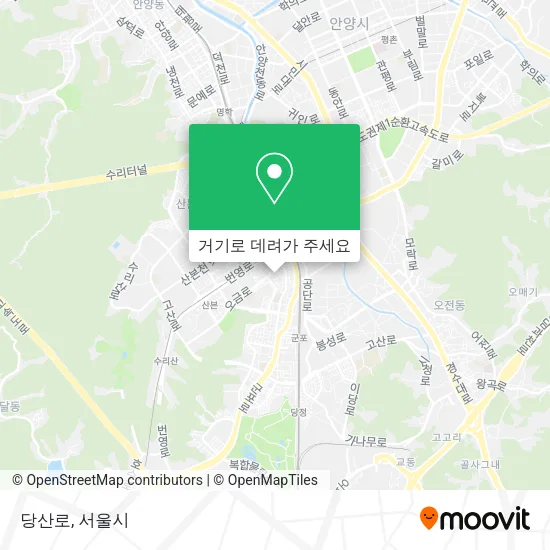 당산로 지도