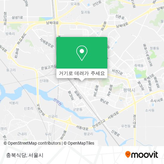 충북식당 지도