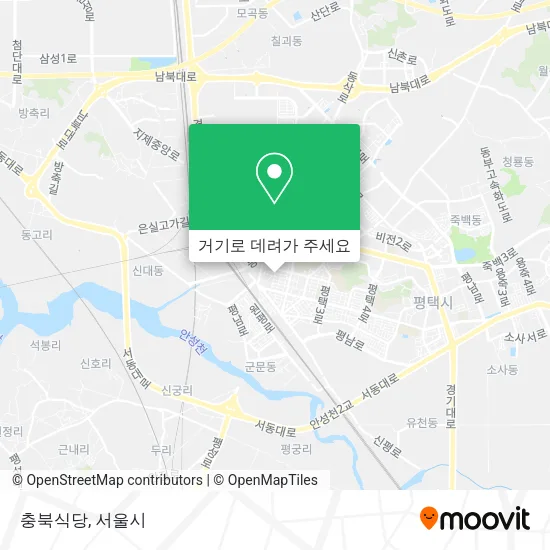 충북식당 지도
