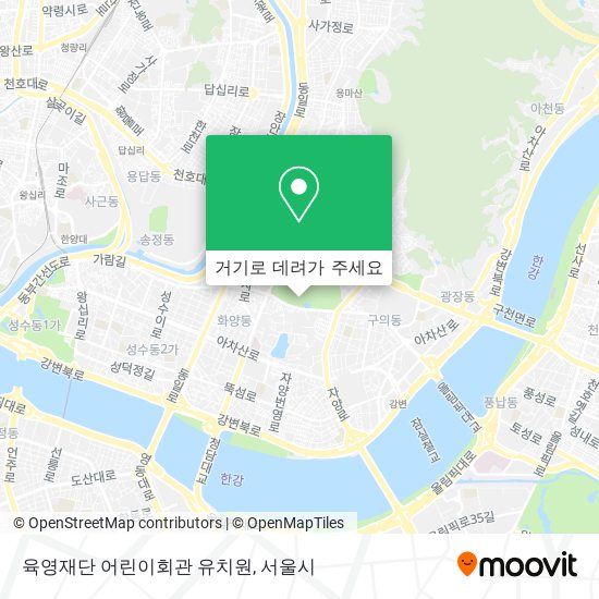 육영재단 어린이회관 유치원 지도
