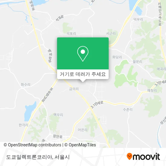 도쿄일렉트론코리아 지도