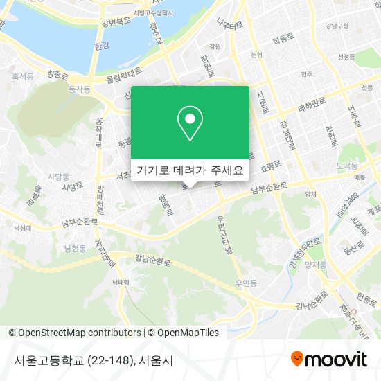 서울고등학교 (22-148) 지도