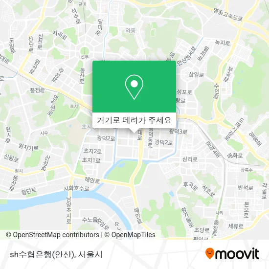 sh수협은행(안산) 지도