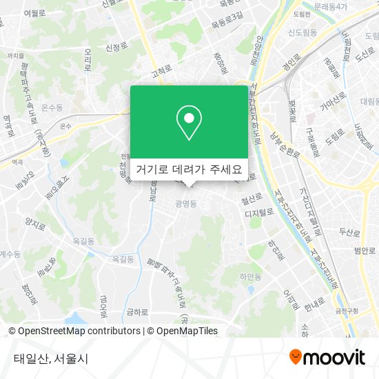 태일산 지도