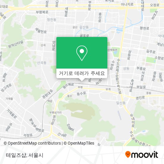 테일즈샵 지도