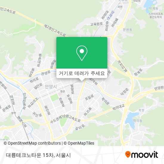 대륭테크노타운 15차 지도