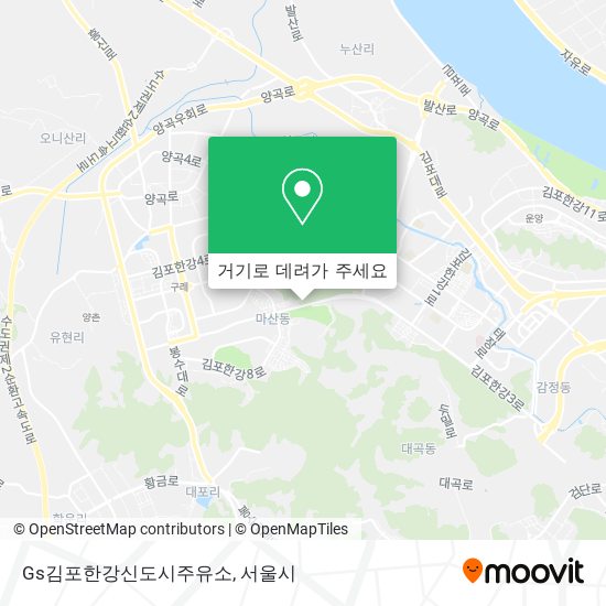 Gs김포한강신도시주유소 지도