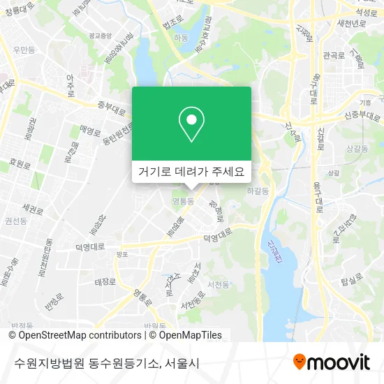 수원지방법원 동수원등기소 지도