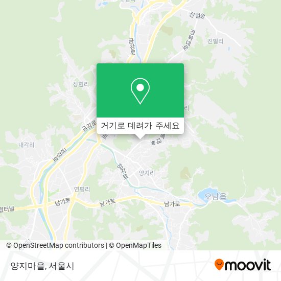 양지마을 지도