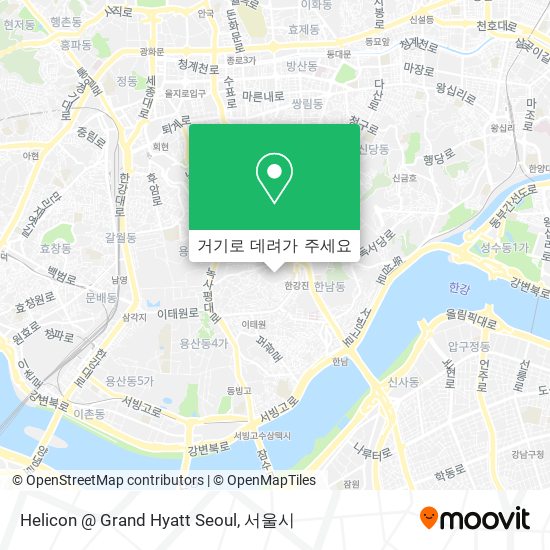 Helicon @ Grand Hyatt Seoul 지도
