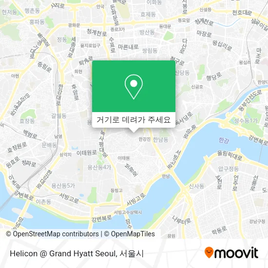 Helicon @ Grand Hyatt Seoul 지도