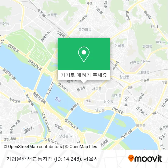 기업은행서교동지점 (ID: 14-248) 지도