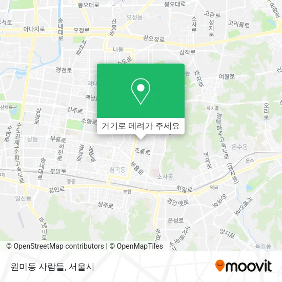 원미동 사람들 지도