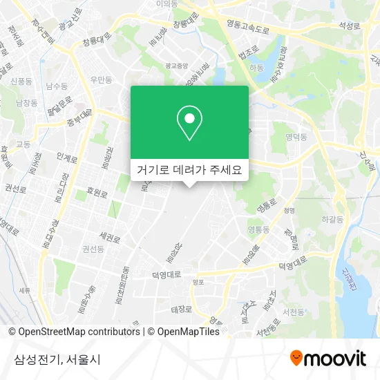 삼성전기 지도