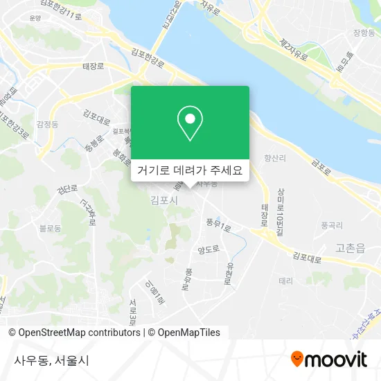 사우동 지도