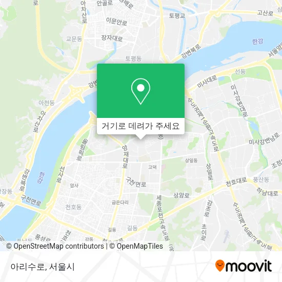 아리수로 지도