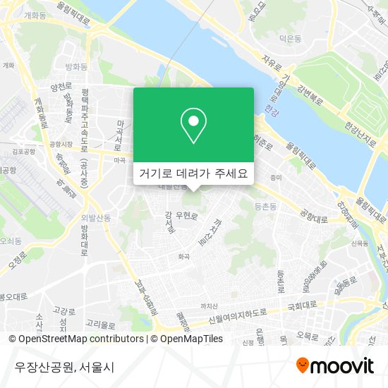 우장산공원 지도