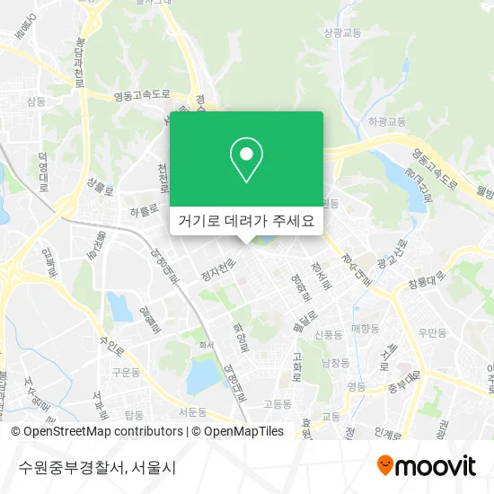 수원중부경찰서 지도