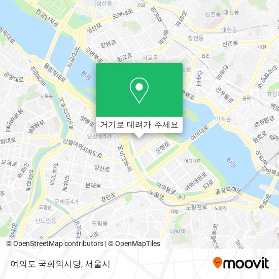 여의도 국회의사당 지도