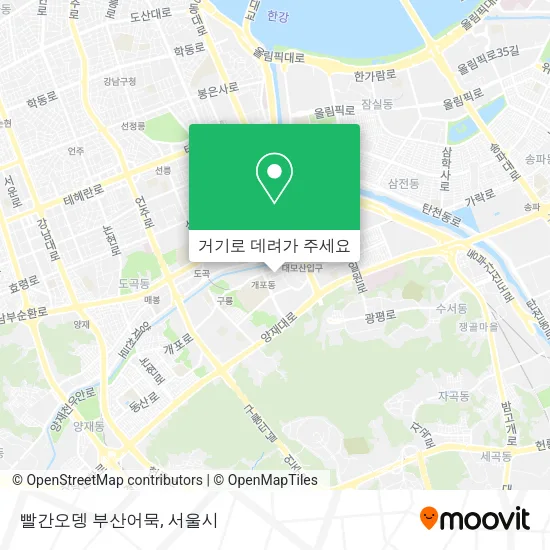 빨간오뎅 부산어묵 지도