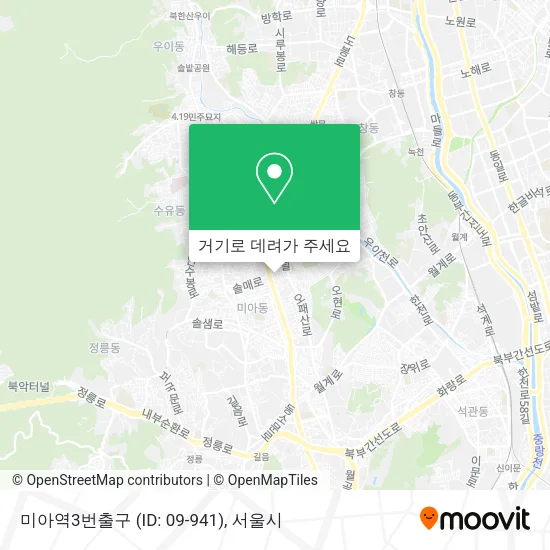 미아역3번출구 (ID: 09-941) 지도