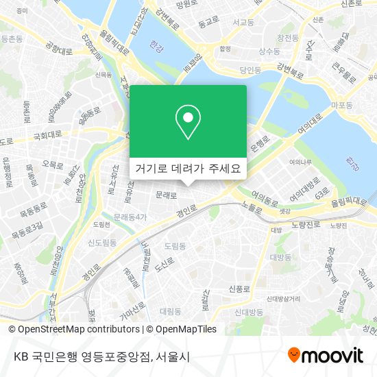 KB 국민은행 영등포중앙점 지도