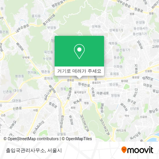 출입국관리사무소 지도