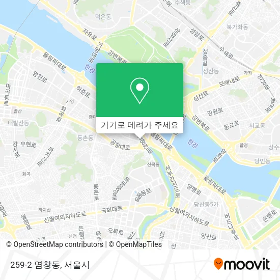 259-2 염창동 지도