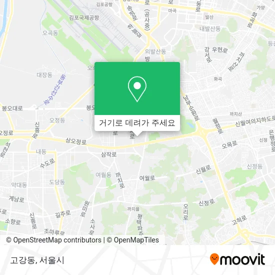 고강동 지도