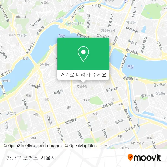 강남구 보건소 지도