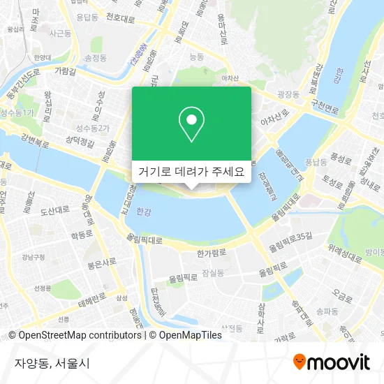 자양동 지도