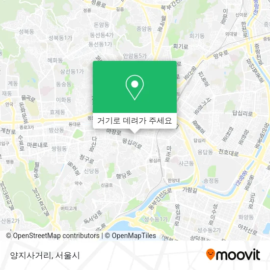 양지사거리 지도