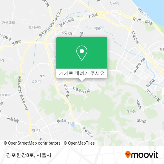 김포한강8로 지도